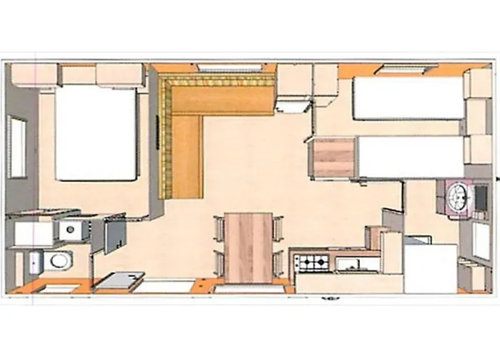 Le Both D'orouet 营地 圣让-德蒙